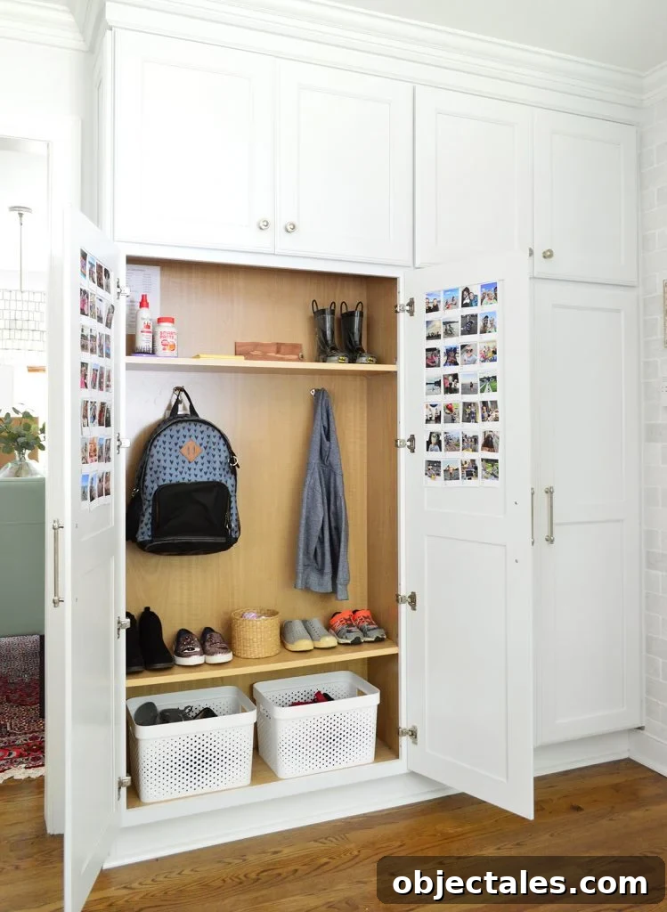 Where Did All the Family Photos Go? How to Recover Them 8 page-a-day calendar photos in mini mudroom
