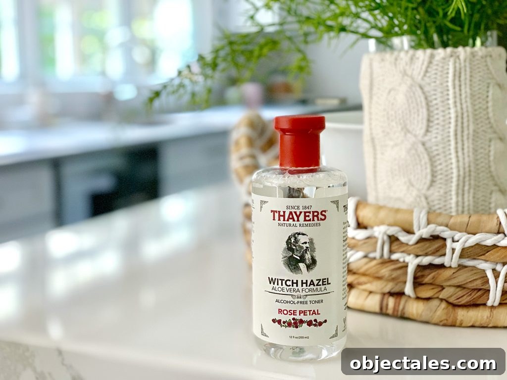 Facial toner shown