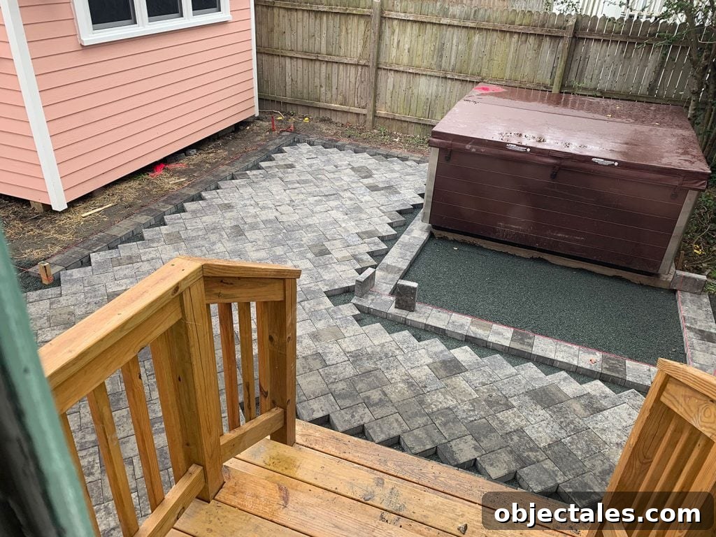 Patio completed