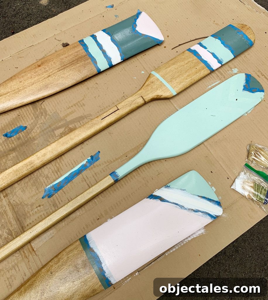 Decorative Oar Painting Ideas for Beach House Decor 12 img 91759 13