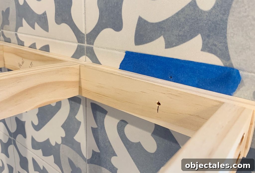 How to Drill Through Tile Without Cracking or Chipping 7 Marked Hole On Tile For Drilling Into
