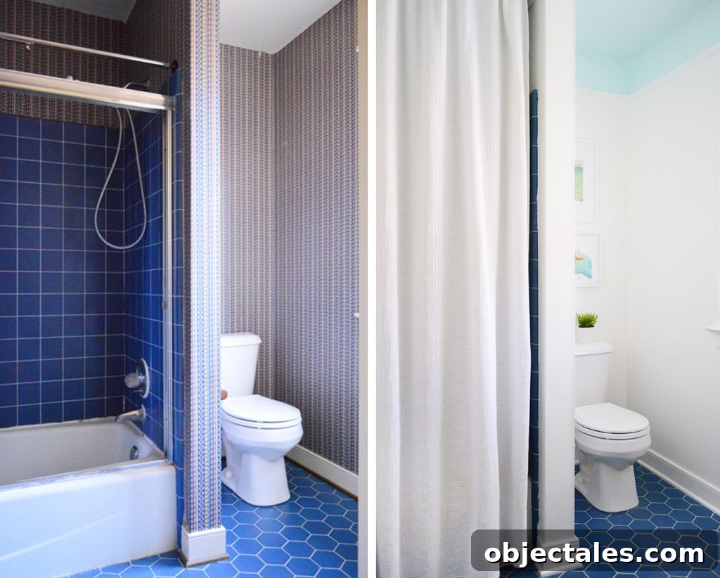 Bathroom close-up