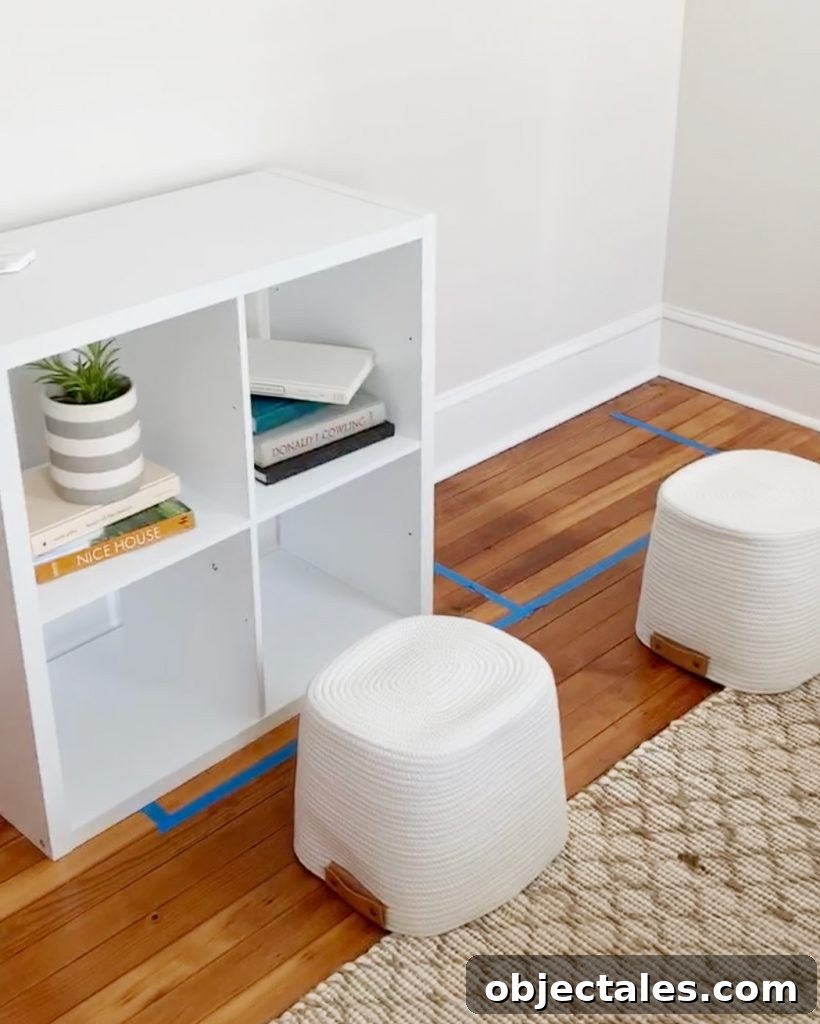 4 Decorating Tricks for a Seamless Home Makeover 10 Upside-down baskets as stools