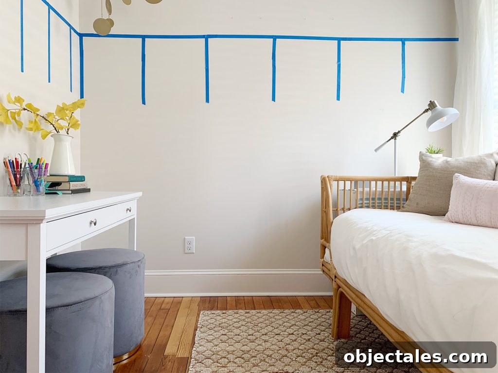 4 Decorating Tricks for a Seamless Home Makeover 14 Room progress showing daybed and desk