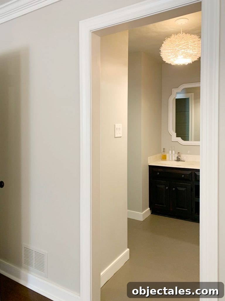 How to Start a Bathroom Renovation: Planning and Budget Tips 5 Original small vestibule with seashell sink