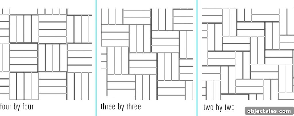 Bathroom Remodel: Floor Plan and Tile Selection 8 Tile pattern sketches