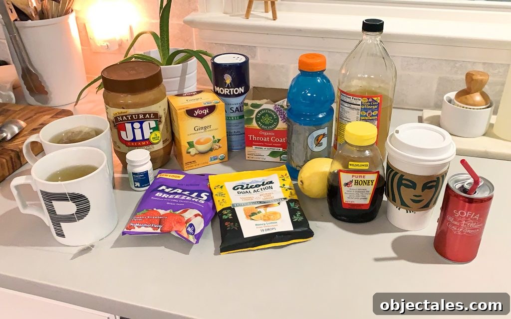 Throat tea and remedies