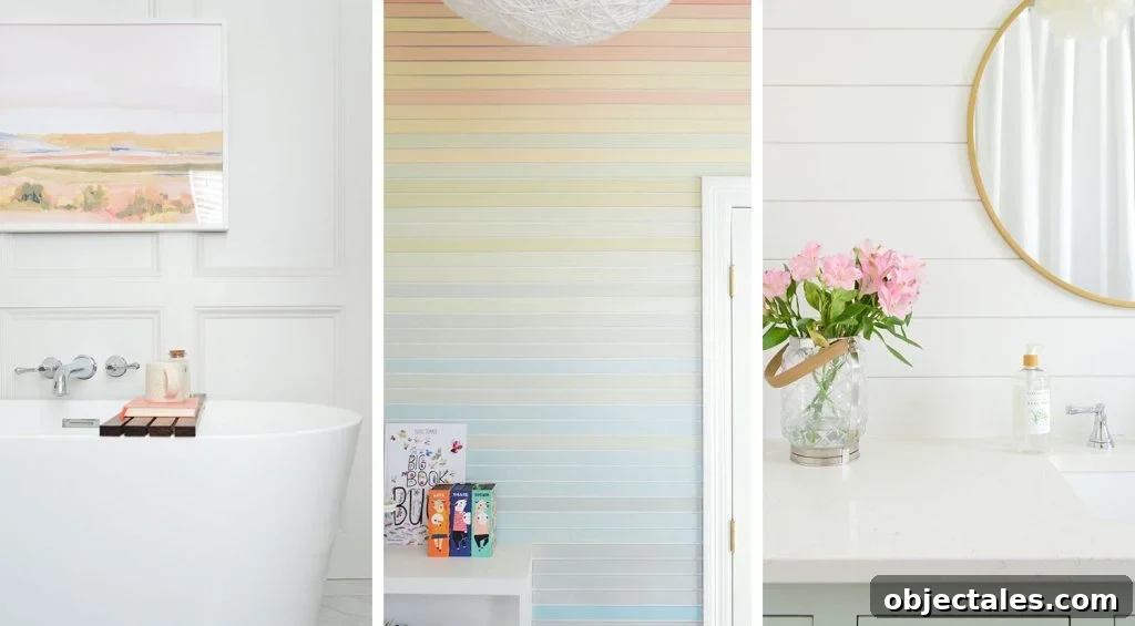Collage of Wall Treatment Molding DIY Projects