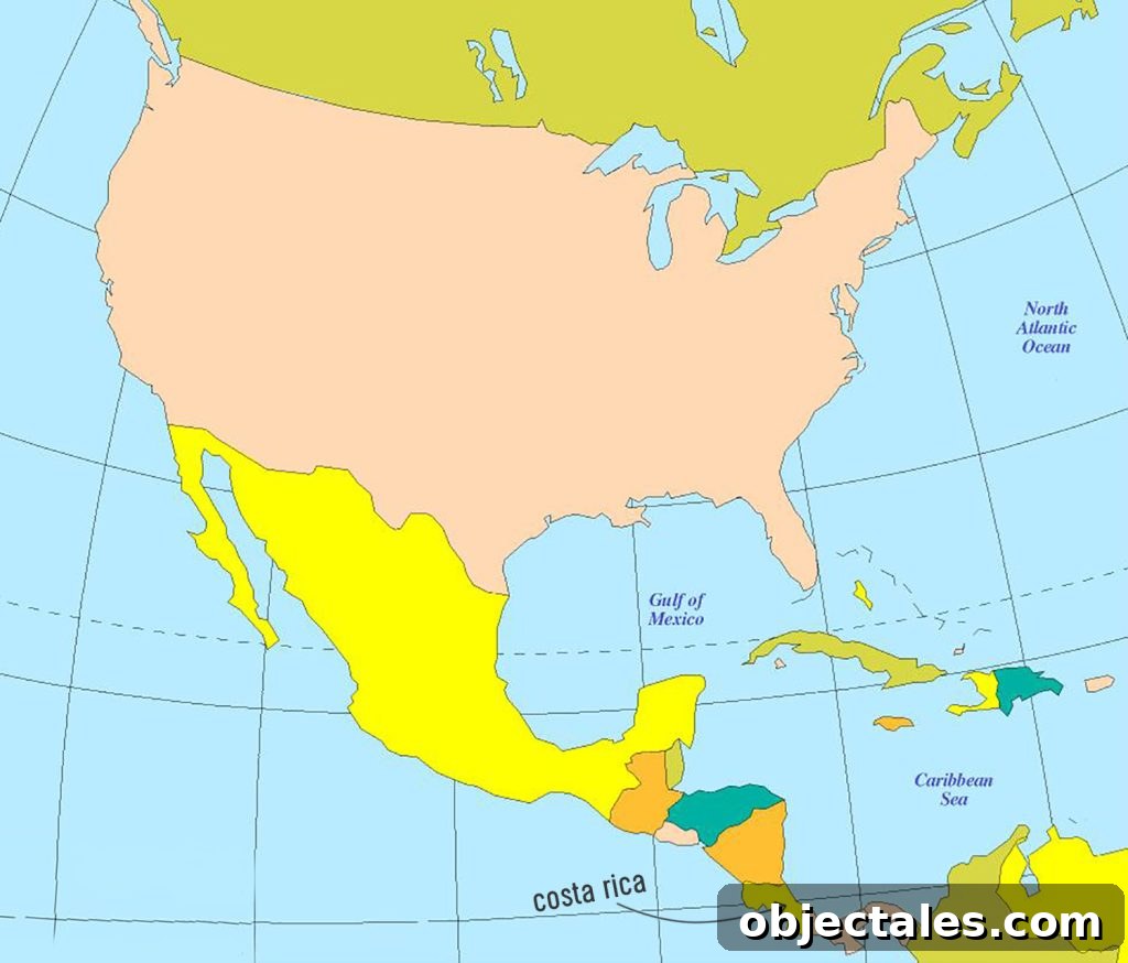 Costa Rica Family Travel: Top Activities and Tips 4 Costa Rica On World Map