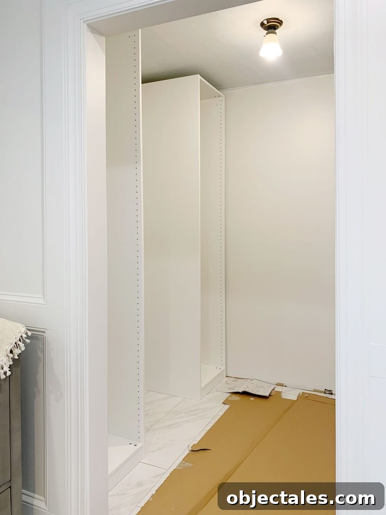 Ikea Pax Boxes Built In Master Closet Remodel