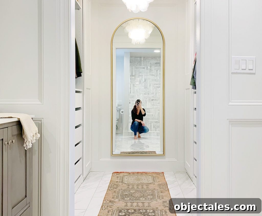Sherry Selfie In Closet Mirror