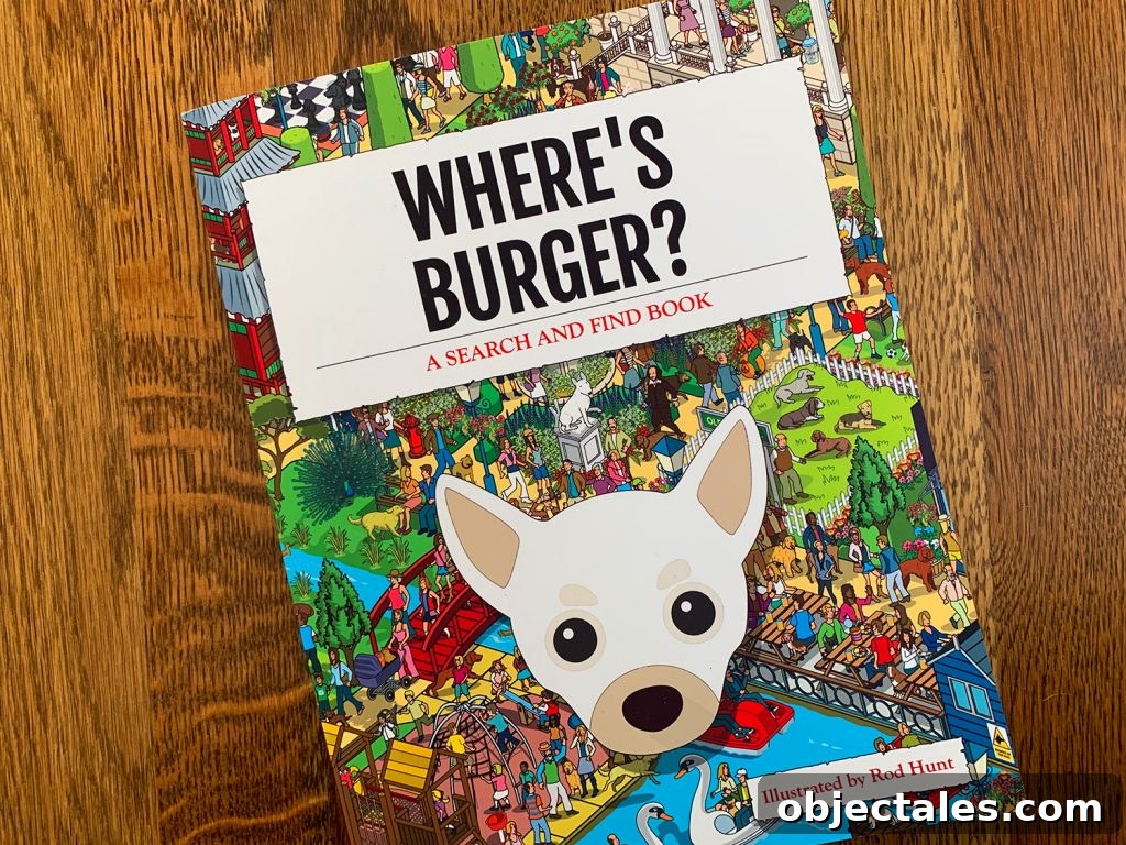 Personalized pet Where's Waldo book