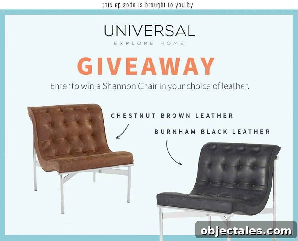 Shannon Chair Giveaway