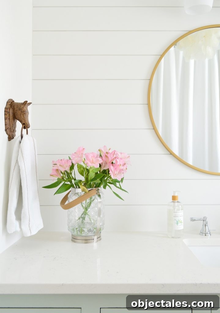 Vintage bathroom before update