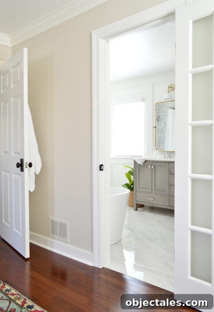 Master bathroom details