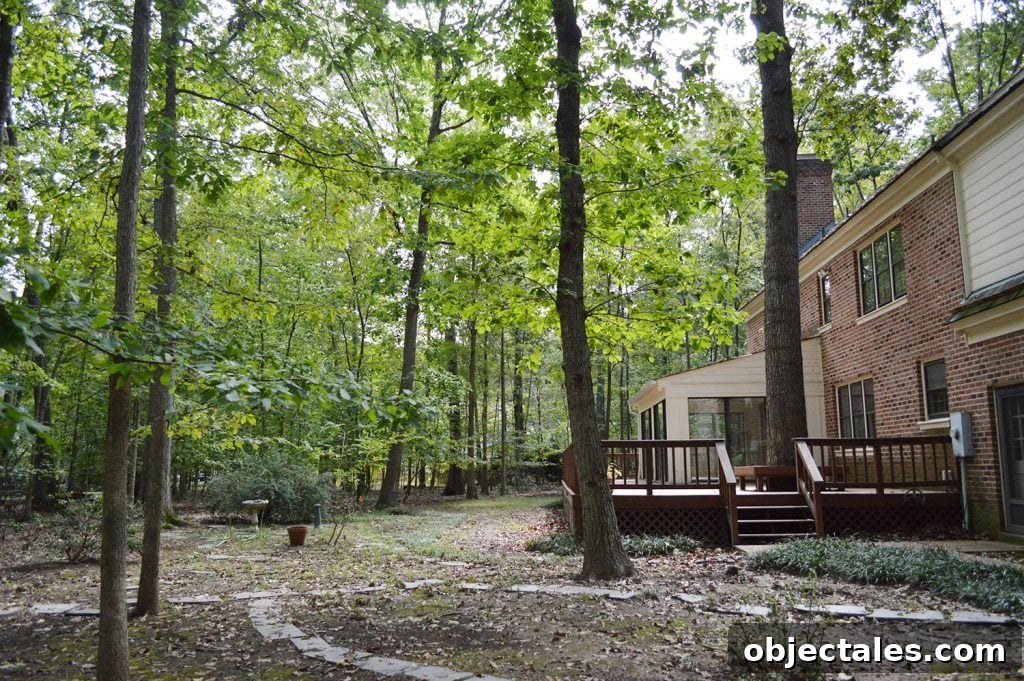 Painted Brick House Exterior Makeover Reveal 6 Garden and landscaping improvements