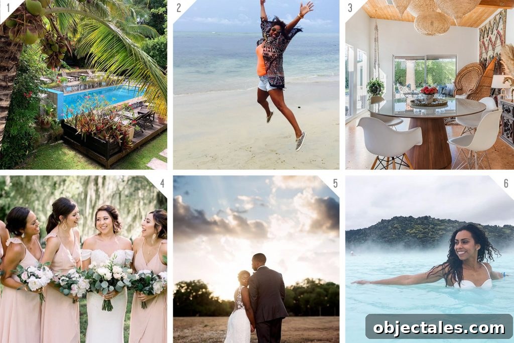 Numbered Grid of Black Owned Travel Wedding And Event Businesses