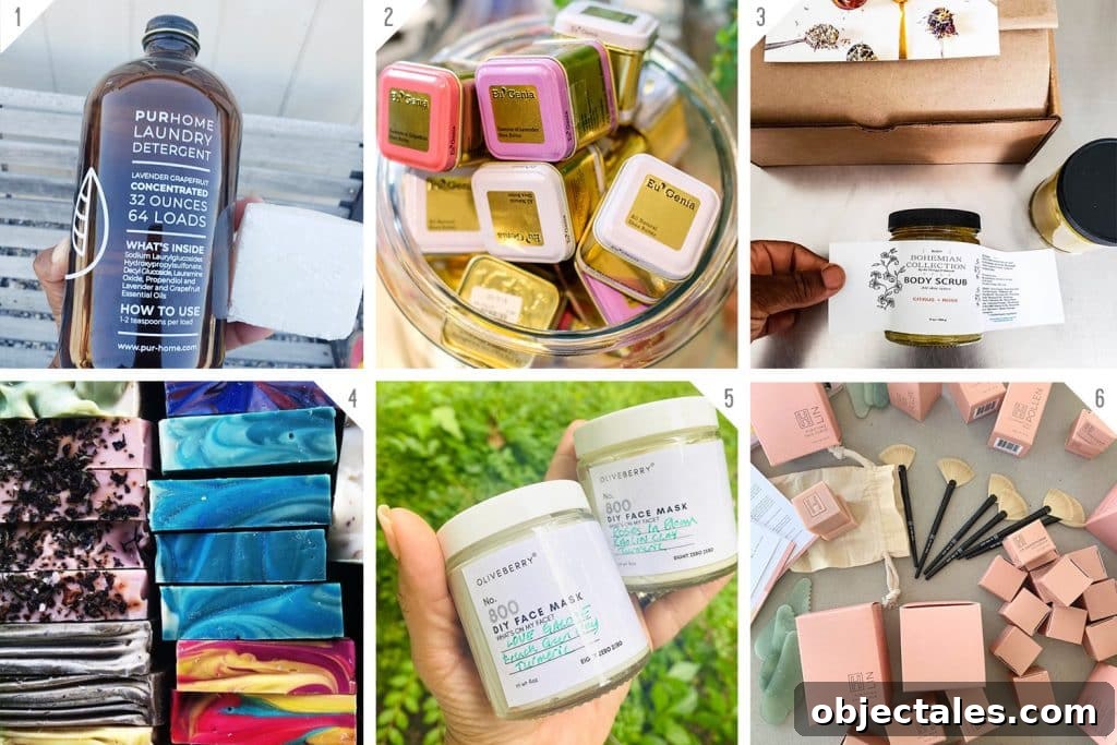 Numbered Grid of Black Owned Beauty Cleaning Businesses