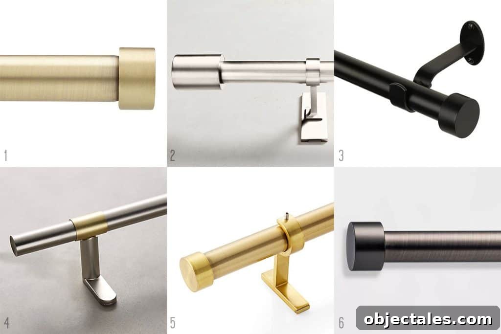 Settling Into Our New Home: Expectations vs Reality 6 Curtain rods options