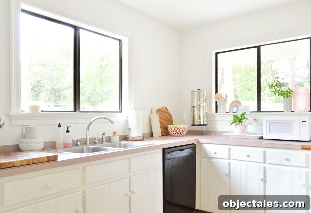 Decorating for the Zoom Era: Home Office and Video-Ready Spaces 6 Kitchen counter with Berkey water filter
