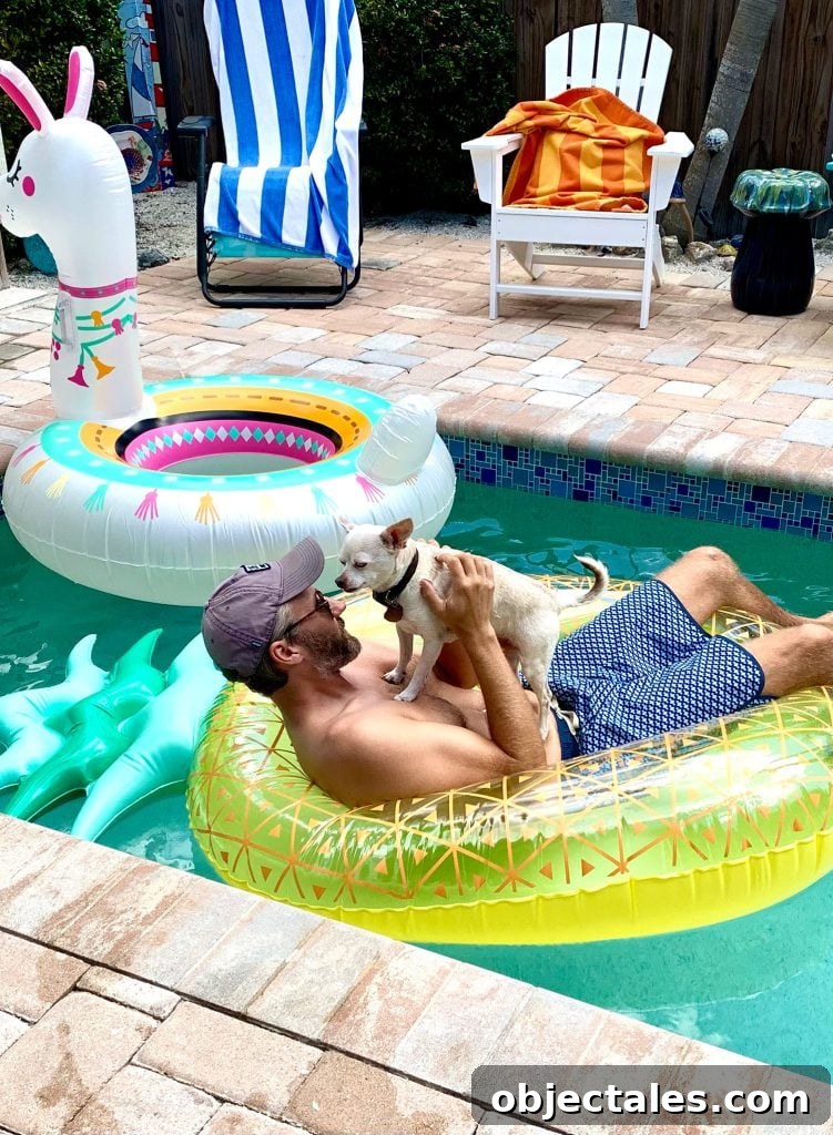 Tribute to the Burger: History, Styles, and Recipes 15 Burger standing on John in pineapple pool float