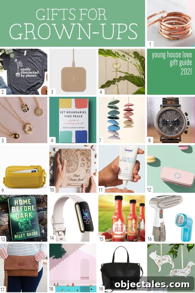 Holiday Gift Ideas 2021: Gifts for Everyone 3 Young House Love Holiday Gifts for Grown-Ups Collage 2021