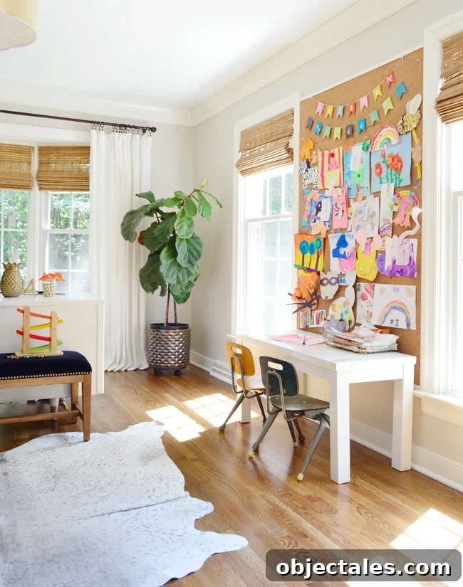 When Not to Hang Curtains in Your Room 5 Home office with bay window