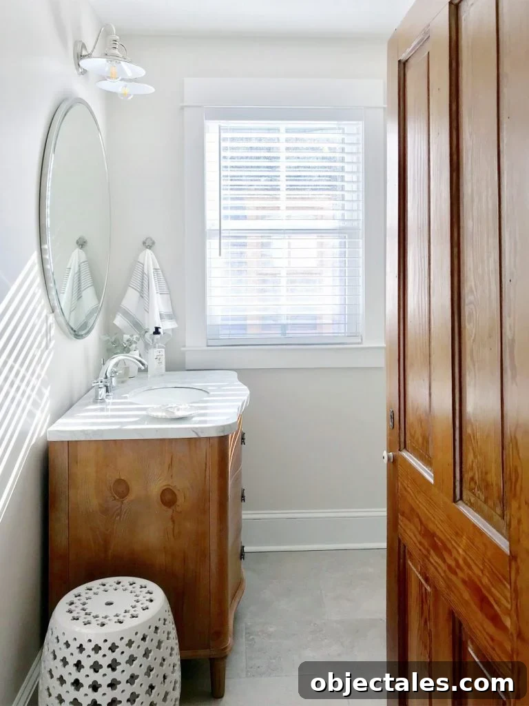 When Not to Hang Curtains in Your Room 7 Bathroom with faux wood blinds